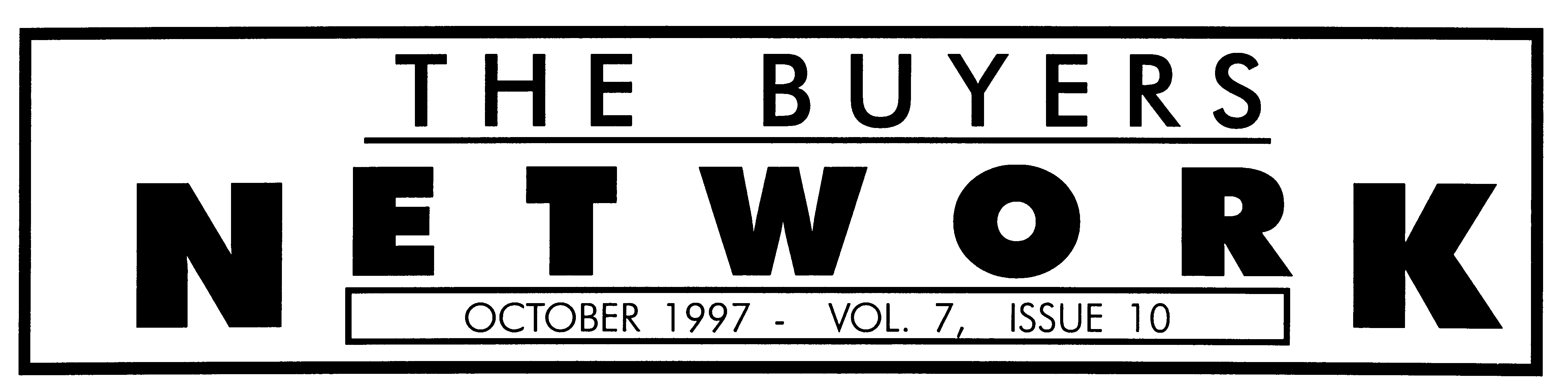 The Buyers Network October 1997