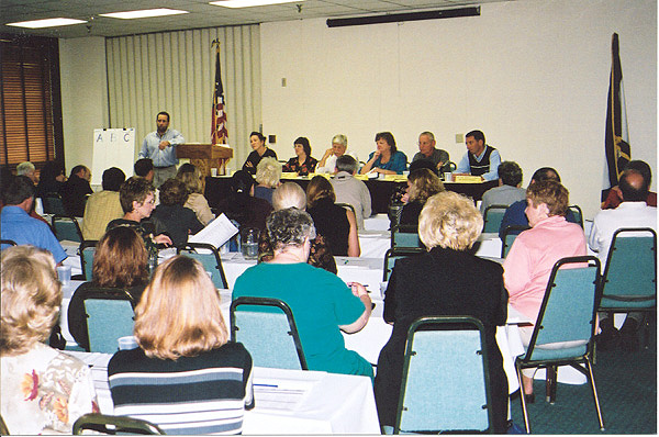 Purchasing Director Dave Tincher moderated a class on Agency Delegated Purchasing. Our panelists included June Casto (DEP), Susie Teel (DHHR), Curt Curtiss (BEP), Sue Farley (DOT), Chip Myers (PEIA) and Lt. Col. Steve Tucker (State Police).