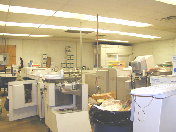 No one enjoys the chore of moving, but have you considered the weight of the printing equipment and the reams of paper that had to be moved to Correctional Industries new facility?