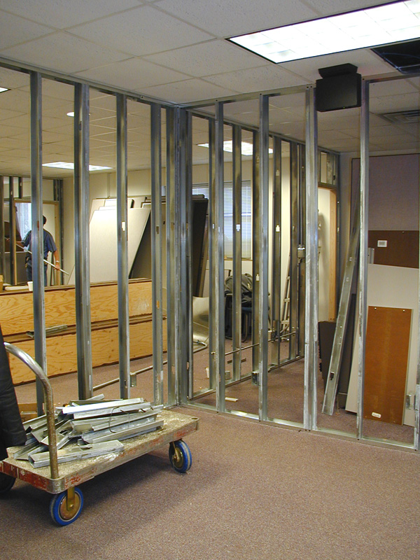 The Purchasing Division's file room had to be expanded in order to accommodate the volume of documents.
