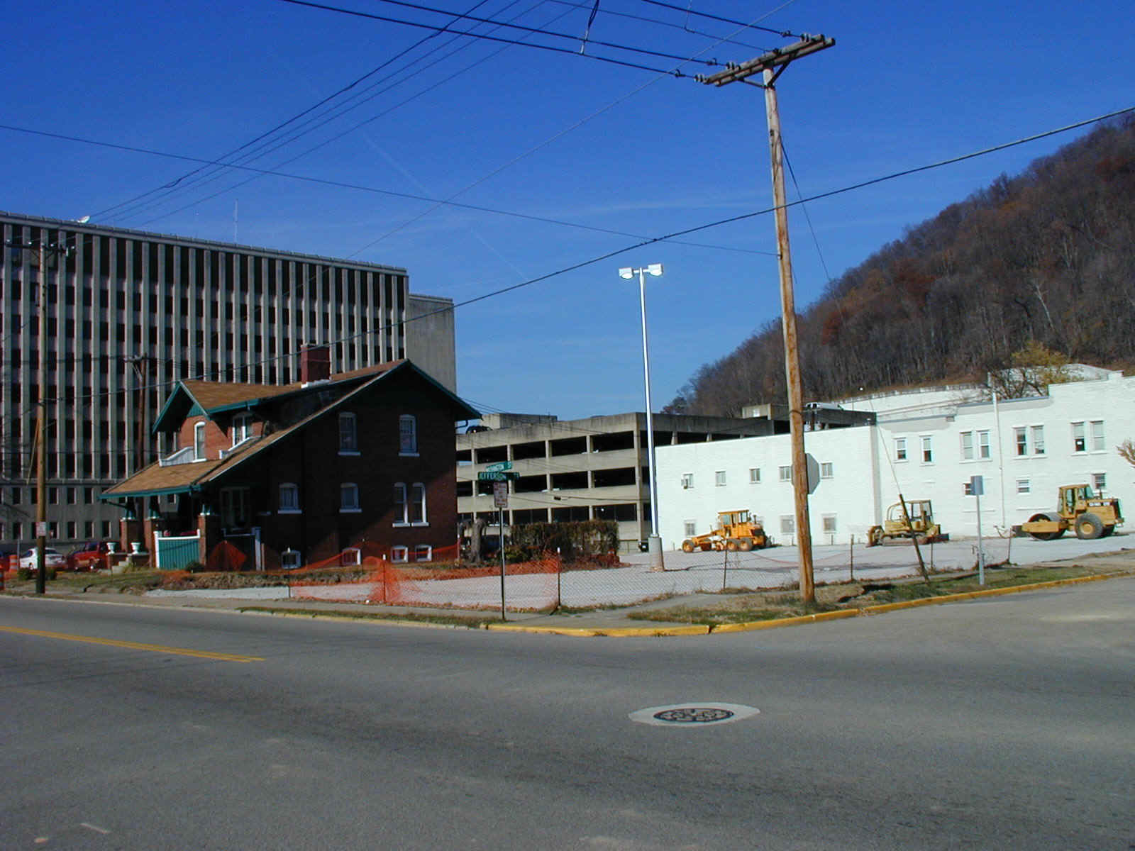 Temporary parking at the Capitol Complex