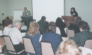 Buyer Supervisor Ron Price and Senior Buyer Charlyn Miller led a discussion on the new Purchasing Handbook.