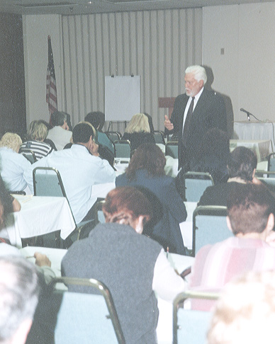 Buyer Supervisor Evan Williams assists with the RFP workshop