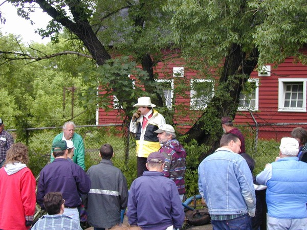 Approximately 60 bidders attended teh remote auction located at the West Virginia School for the Deaf and Blinde in Romney.