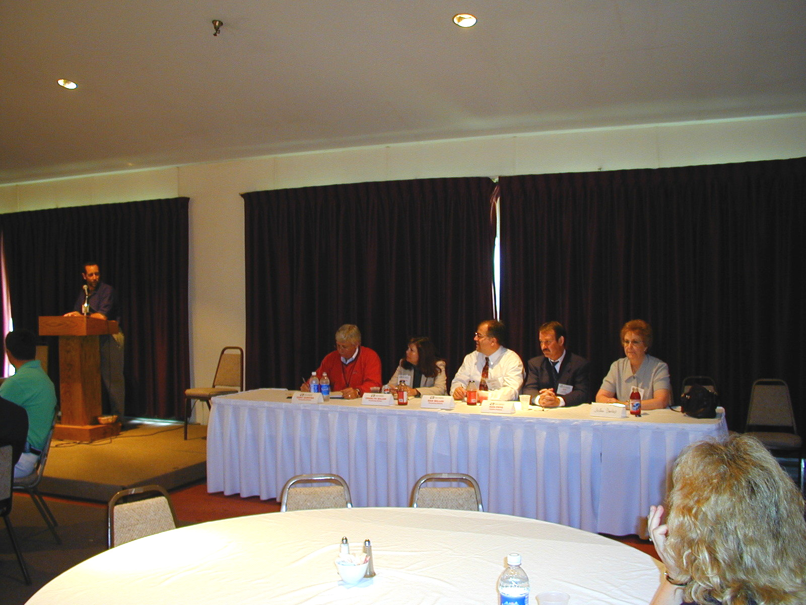 Panel discussions played a major role in the 2000 Vendor Purchasing Conference