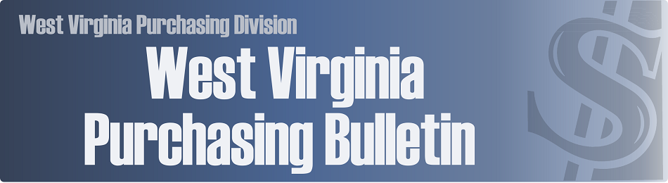 West Virginia Purchasing Bulletin