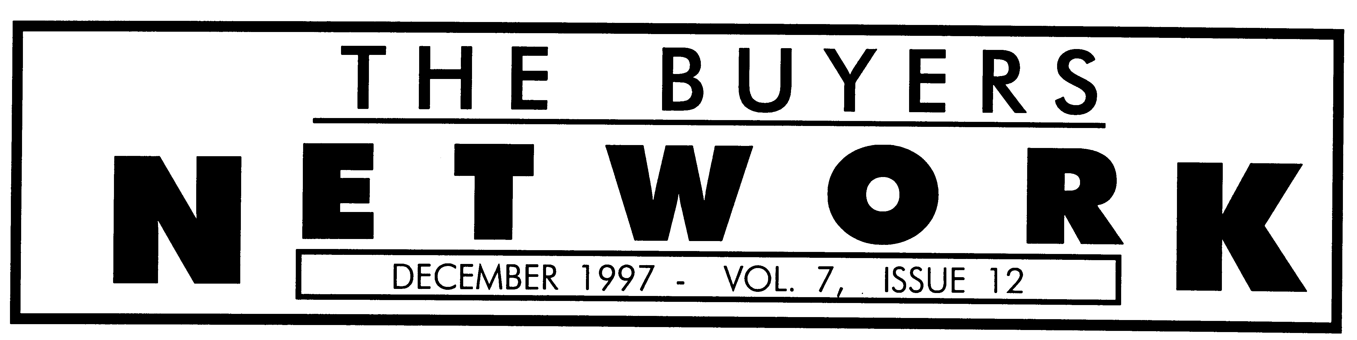 The Buyers Network December 1997