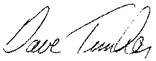David Tincher Signature